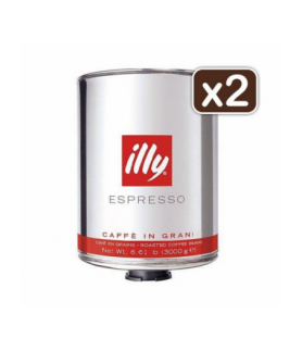 ILLY BIDONS DE CAFE EN GRAINS